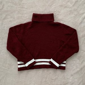 Forever 21 Cropped Turtleneck Sweater